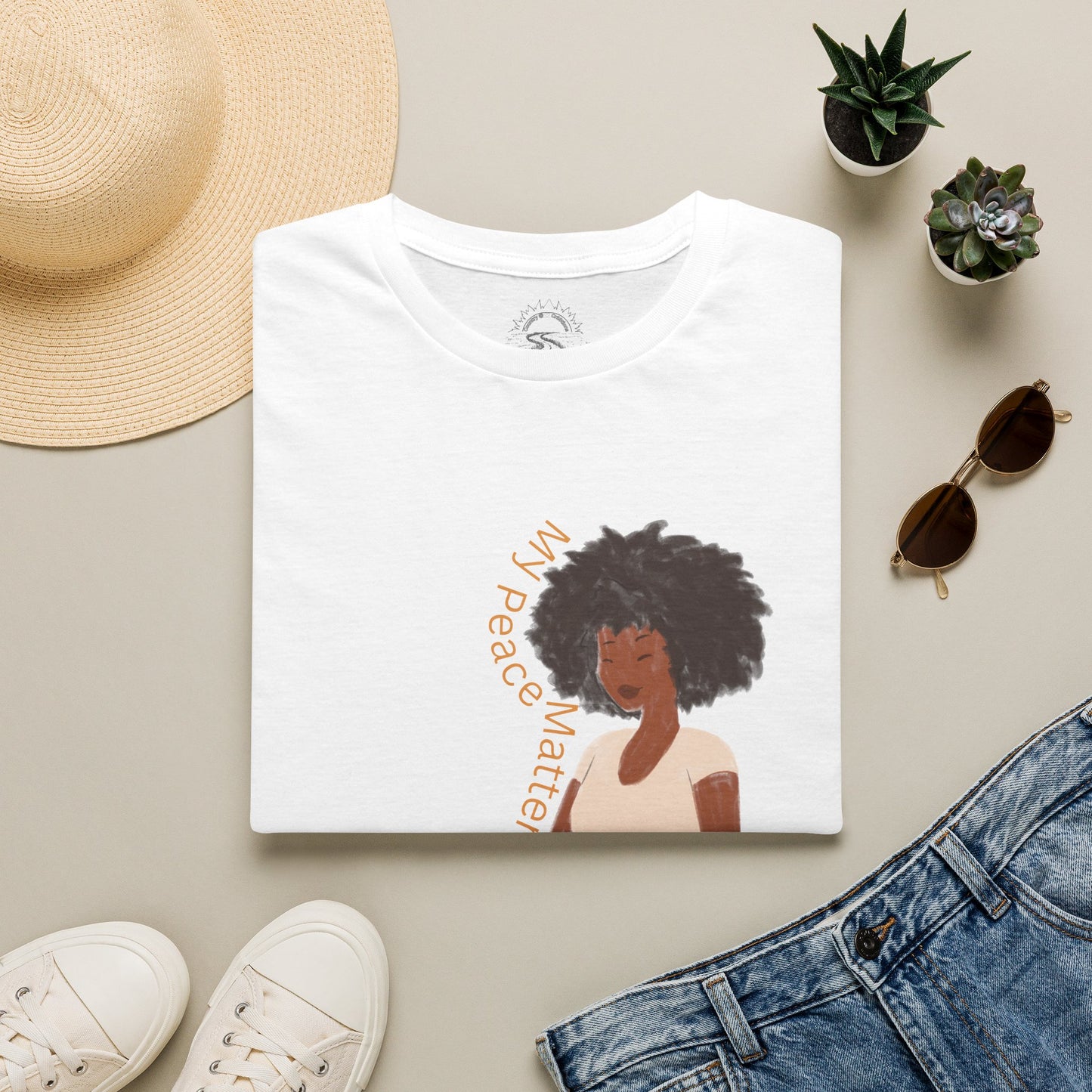 My Peace Matter, Meditative Vibes | Mindfulness Apparel, Yoga Shirt, Relaxation Wear, Gift for Her, Inspirational Tee