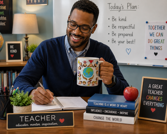 Teachers Inspire The World, Teacher Appreciation, Back To School,