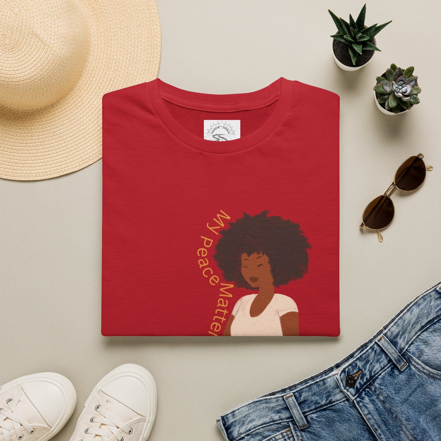 My Peace Matter, Meditative Vibes | Mindfulness Apparel, Yoga Shirt, Relaxation Wear, Gift for Her, Inspirational Tee