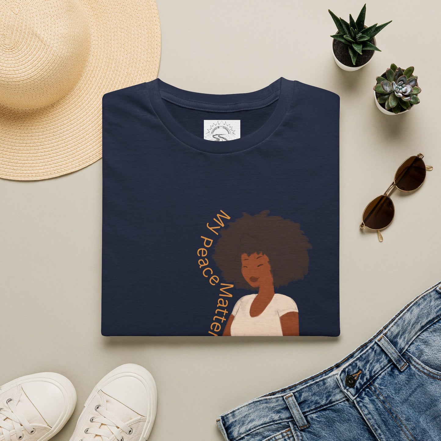 My Peace Matter, Meditative Vibes | Mindfulness Apparel, Yoga Shirt, Relaxation Wear, Gift for Her, Inspirational Tee