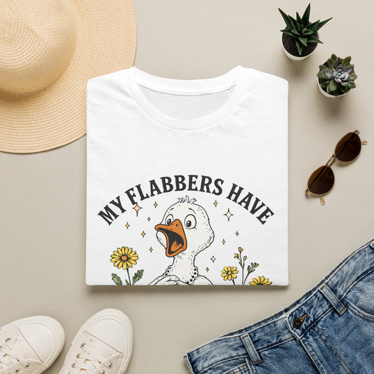 My Flabbers Have Been Gasted Shirt, Funny Goose Shirt, Sarcastic Graphic Tee, Farmhouse Humor Shirt, Country Funny T-Shirt