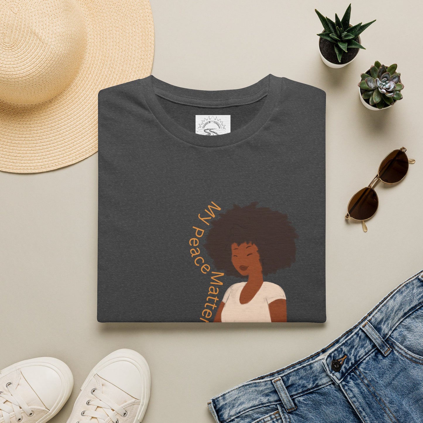 My Peace Matter, Meditative Vibes | Mindfulness Apparel, Yoga Shirt, Relaxation Wear, Gift for Her, Inspirational Tee