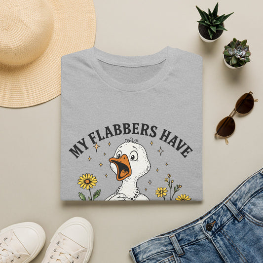 My Flabbers Have Been Gasted Shirt, Funny Goose Shirt, Sarcastic Graphic Tee, Farmhouse Humor Shirt, Country Funny T-Shirt